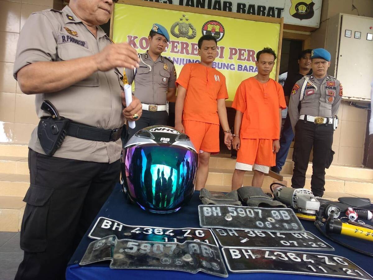 Polisi Tembak Dua Pelaku Curanmor