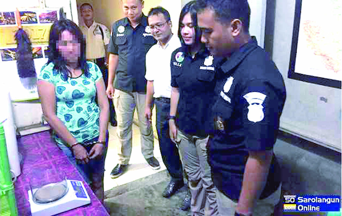 Polres Sarolangun Bekuk Wanita Simpan Shabu