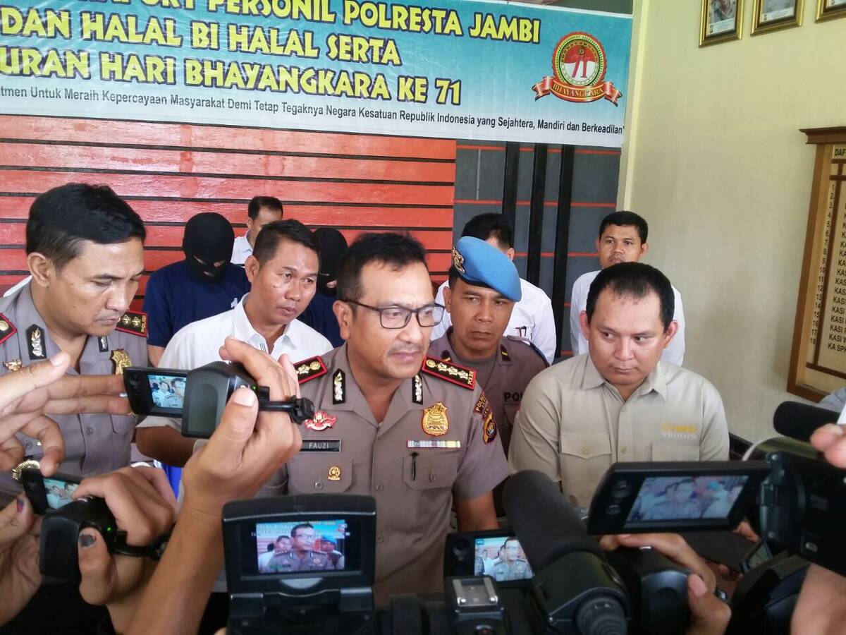 Polresta Jambi Amankan 26 Kg Ganja Tanpa Tuan