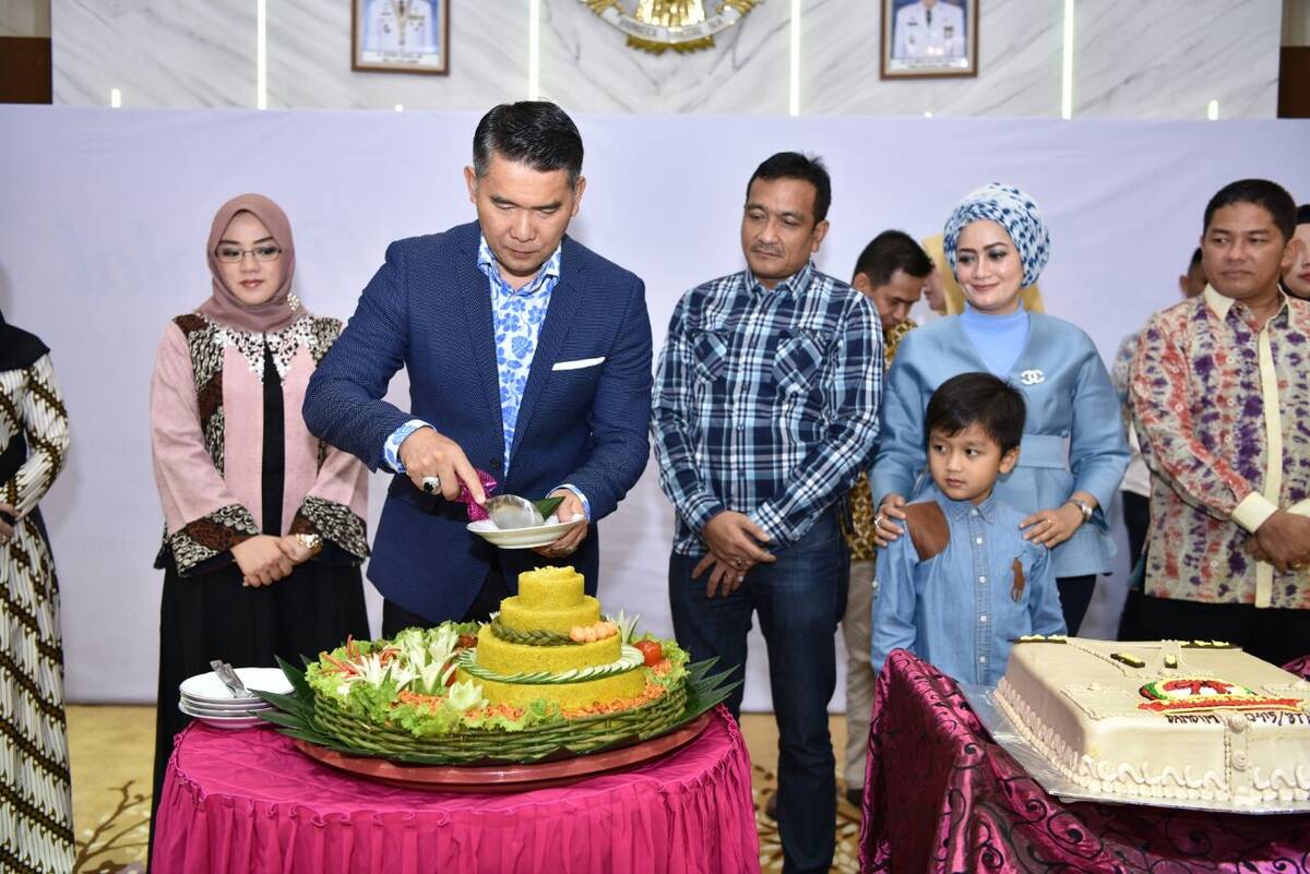 Polresta Jambi Gelar Syukuran Kenaikan Pangkat
