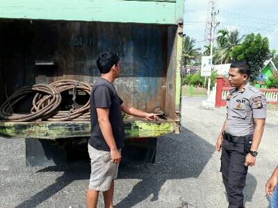 Polsek Pauh Amankan 2,5 Ton Minyak Mentah Ilegal
