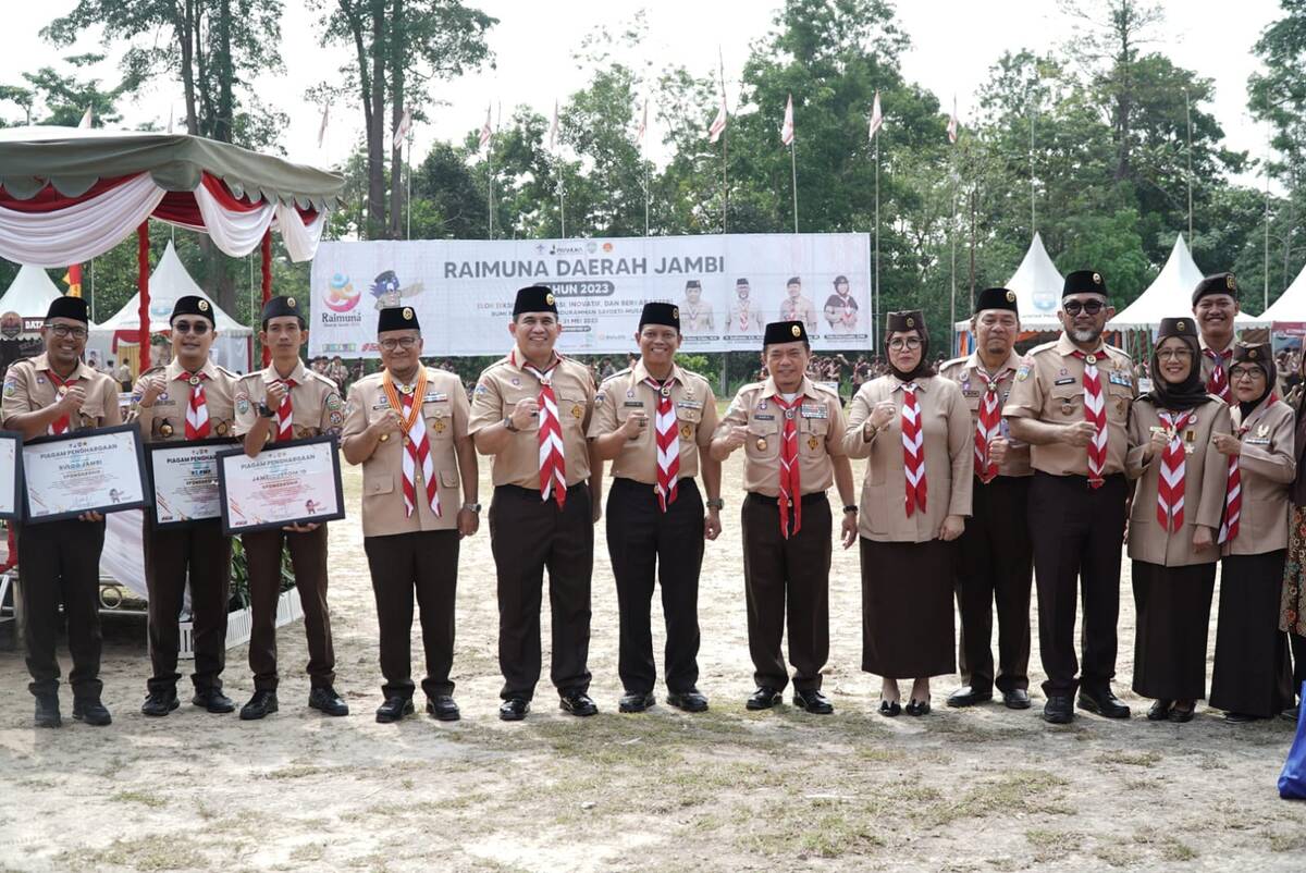 Potensi Pramuka Jambi Sangat Luar Biasa, Kata Al Haris Setiap Kegiatan Selalu Diperhitungkan