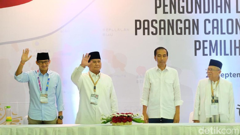 Prabowo-Sandi Sarankan KPU Siarkan Langsung Debat Capres-Cawapres