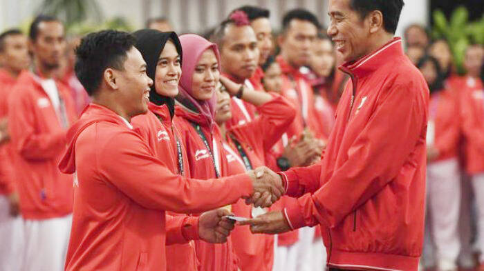 Presiden Serahkan Bonus Peraih Medali Asian Games
