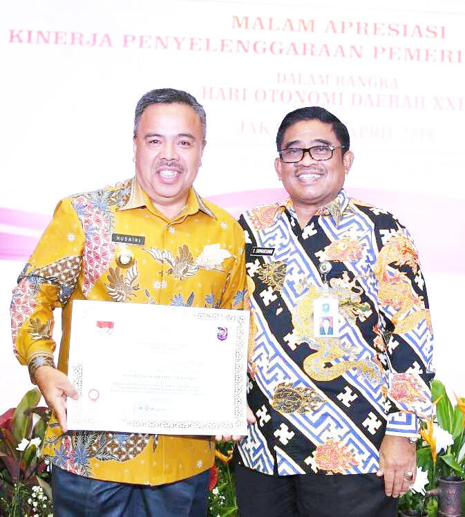 Prestasi Kinerja Pemkab Merangin Tertinggi