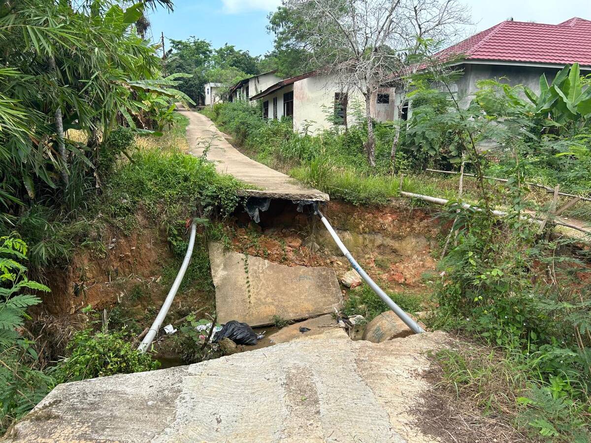 Proyek Jalan di Muaro Jambi Parah, Besi Mirip Lidi Sapu, BBS Tolong Blacklist Kontraktor