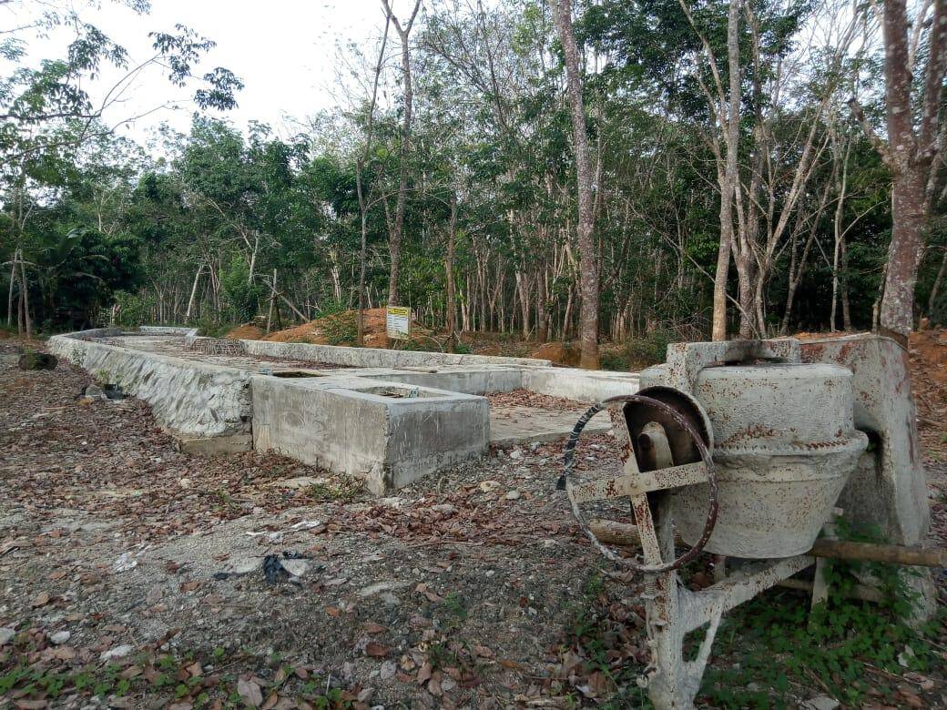 Proyek Jembatan Gantung Senilai Rp 1,9 Miliar Dibiarkan Mangkrak