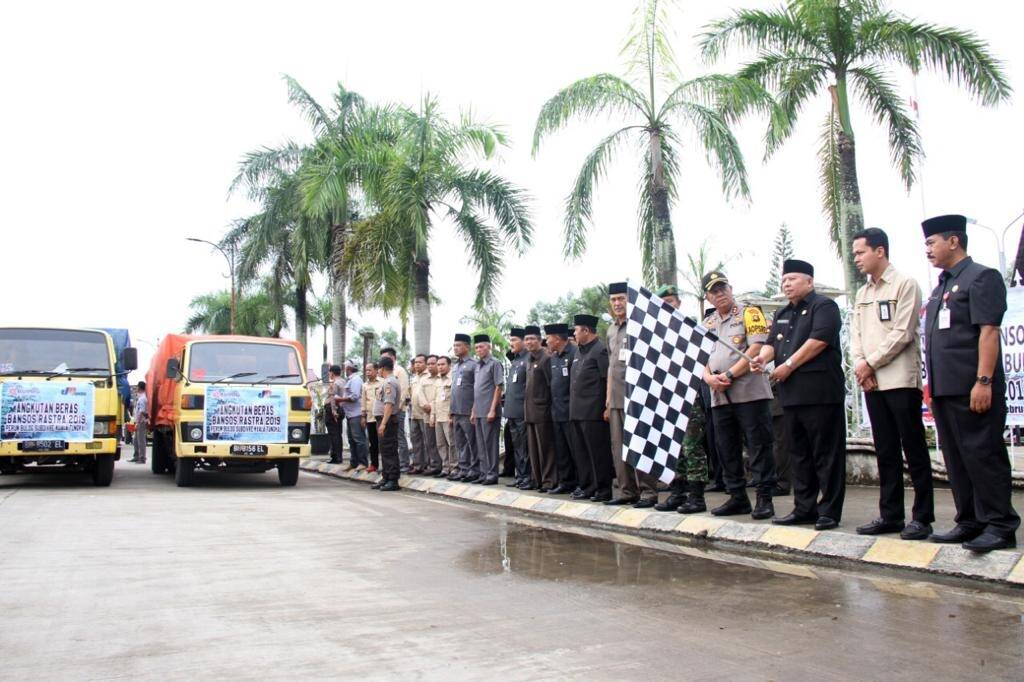 Puluhan Ton Beras Rastra Diluncurkan