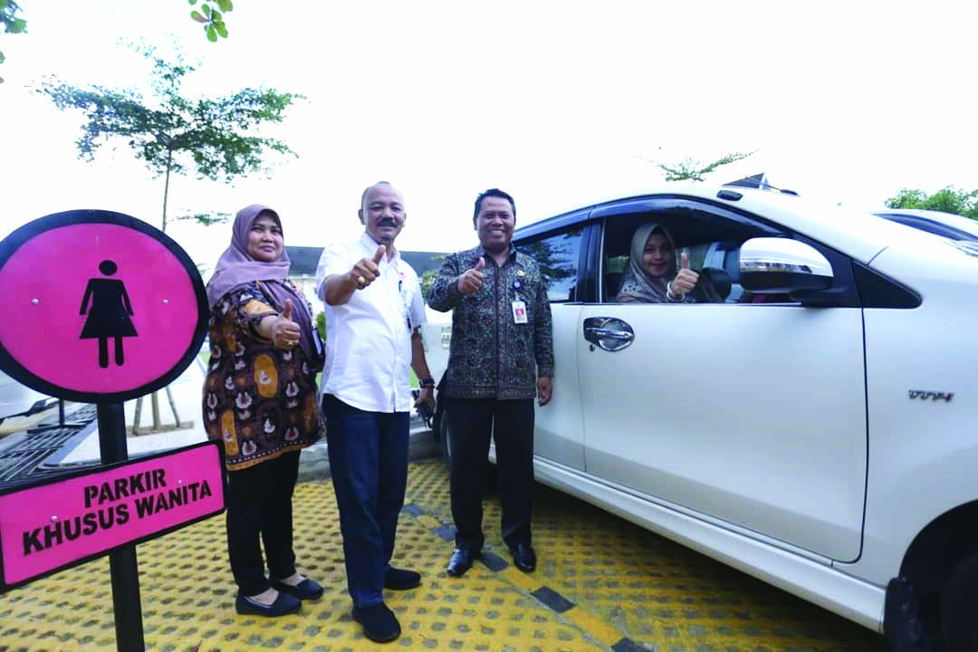 PUPR Provinsi Jambi Sediakan Ruang Parkir Wanita dan Ibu Menyusui