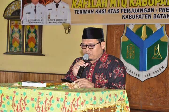 Qori Terbaik Batanghari Wakili Jambi Pada MTQ Tingkat Nasional Di Medan
