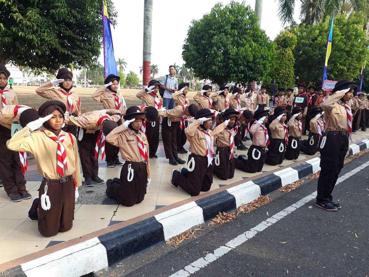 Rangkaian HUT Pramuka, SD IT Asyifa Berikan Penampilan Terbaik
