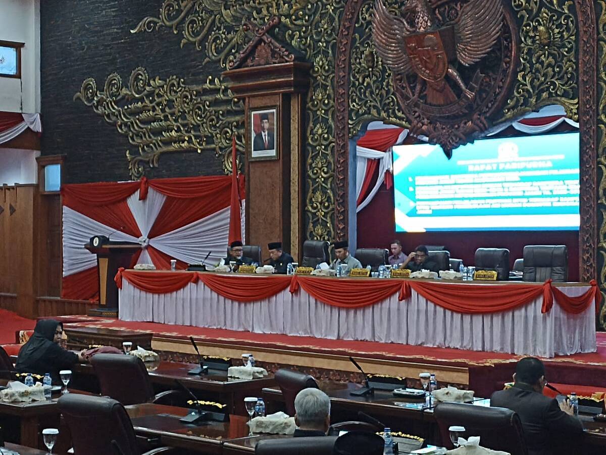 Rapat Paripurna DPRD Jambi Hasilkan Tiga Perda