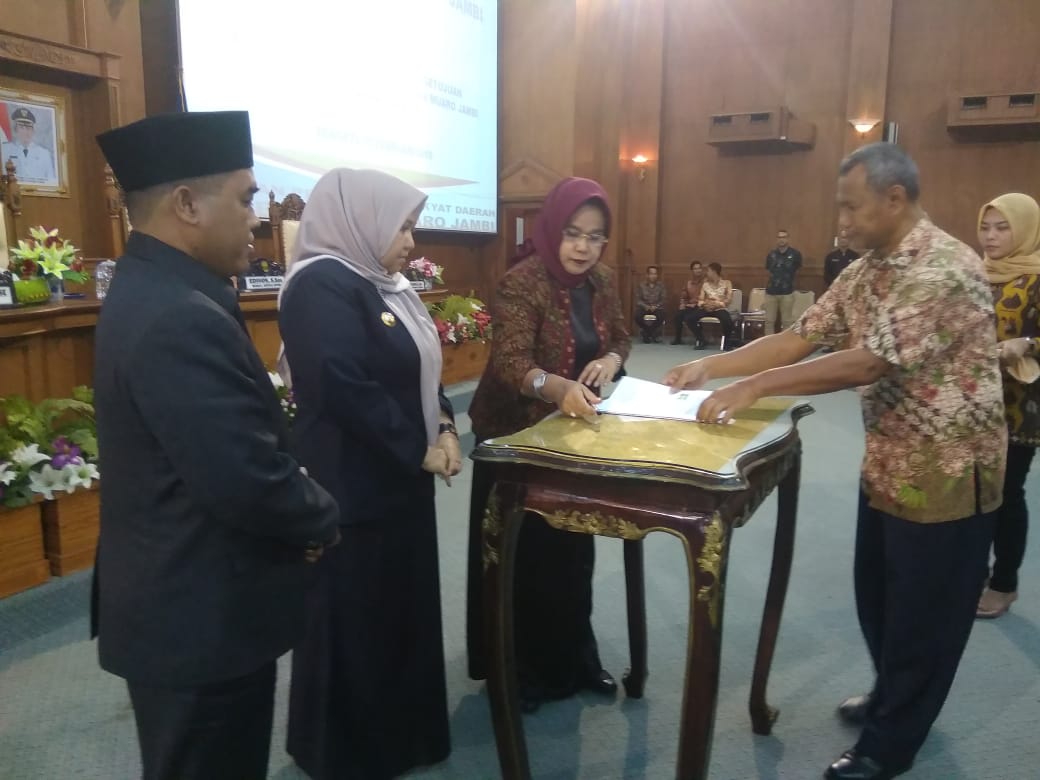 DPRD Muarojambi Setujui 19 Ranperda