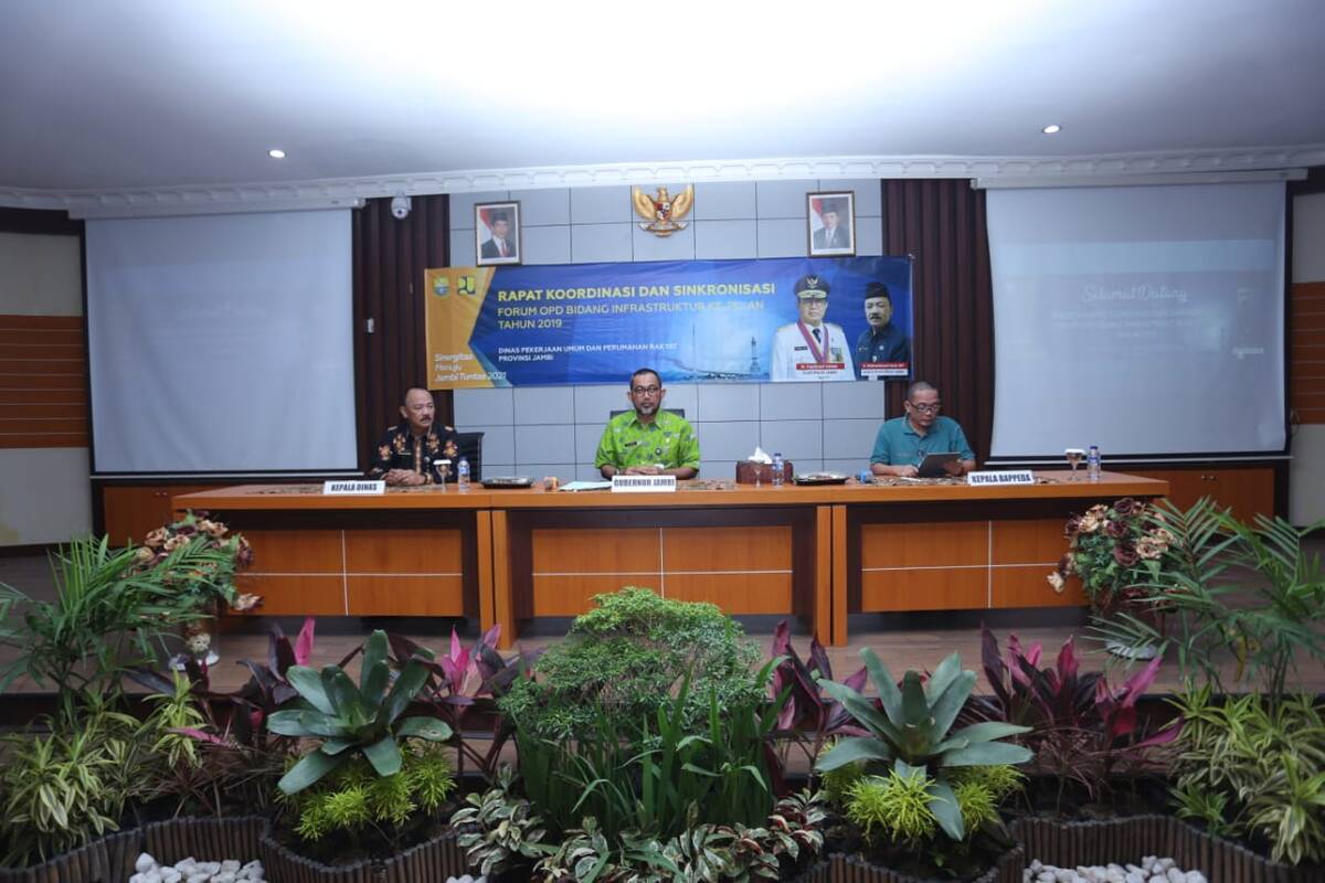 Rapat Sinkronisasi Forum OPD Program Infrastruktur ke-PU-an Tahun 2019