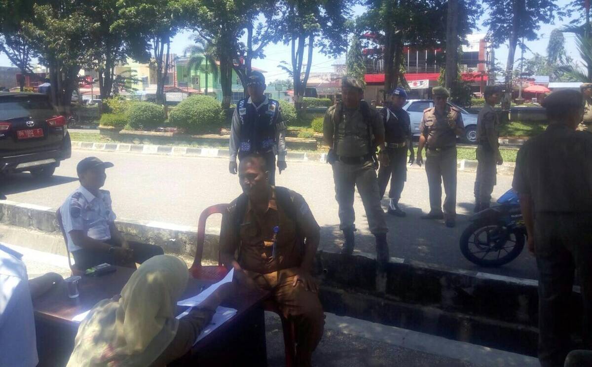 Ratusan ASN Kabupaten Merangin Terjaring Razia