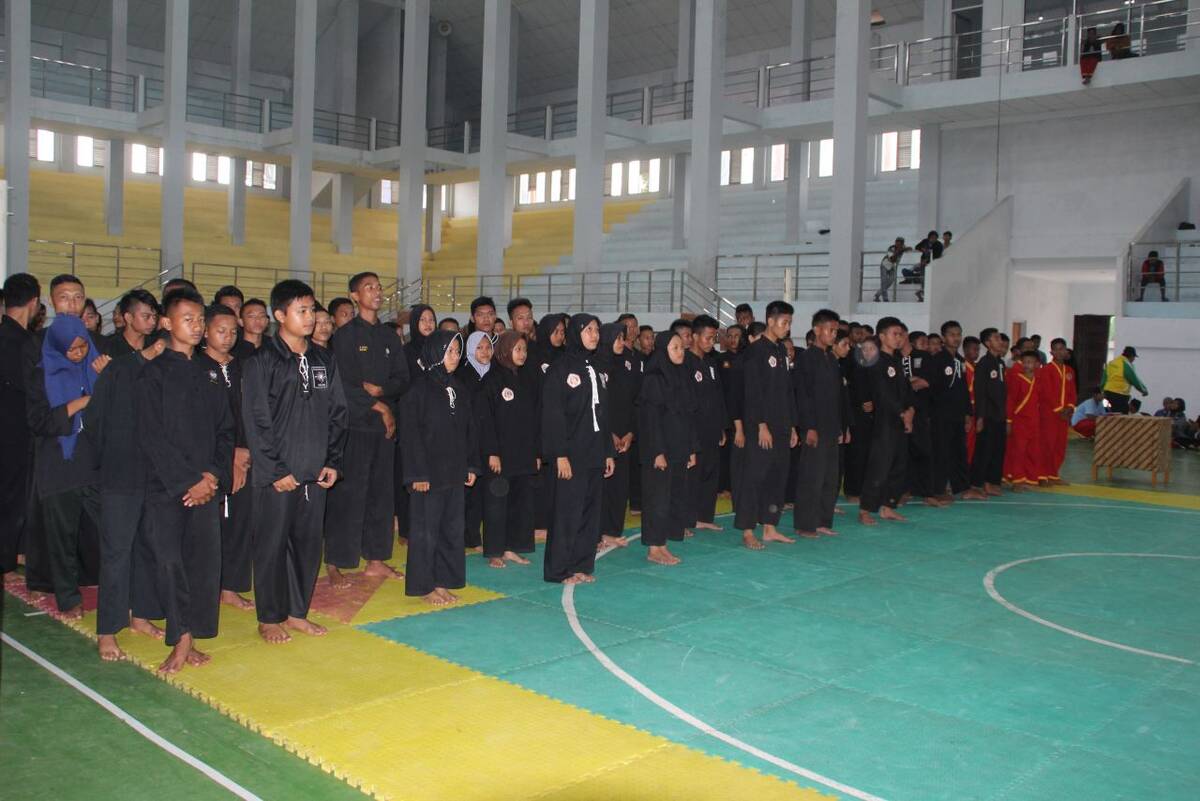 Ratusan Atlit Berlaga Disirkuit Pencak Silat Propinsi Jambi 2017