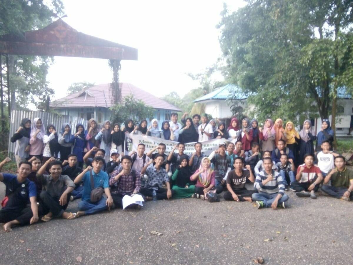 HMI Melaksanakan Maperca Bersama Ratusan Mahasiswa Baru