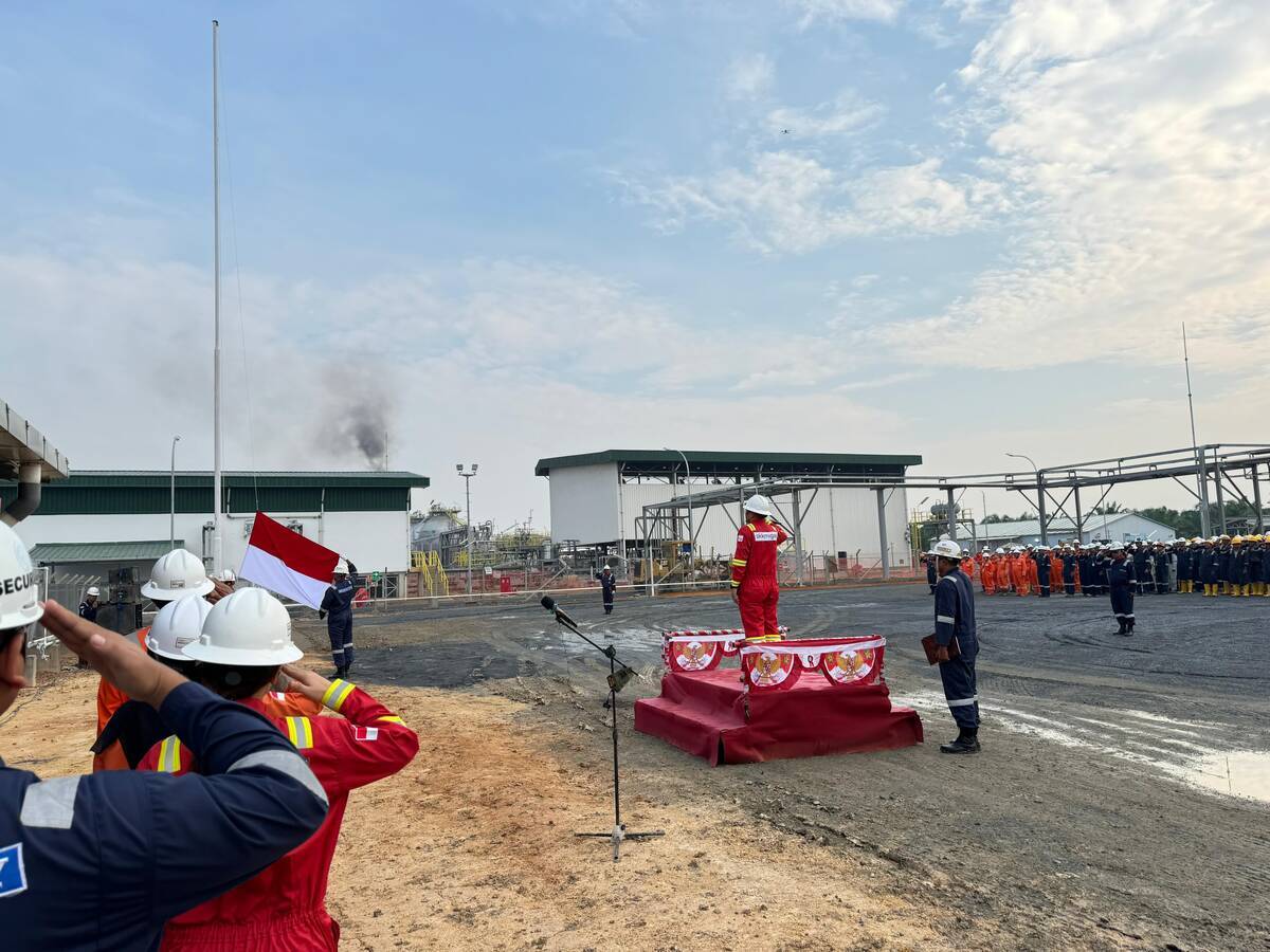 Rayakan HUT ke–79 RI, SKK Migas Sumbagsel Laksanakan Upacara di 3 Titik Lokasi KKKS