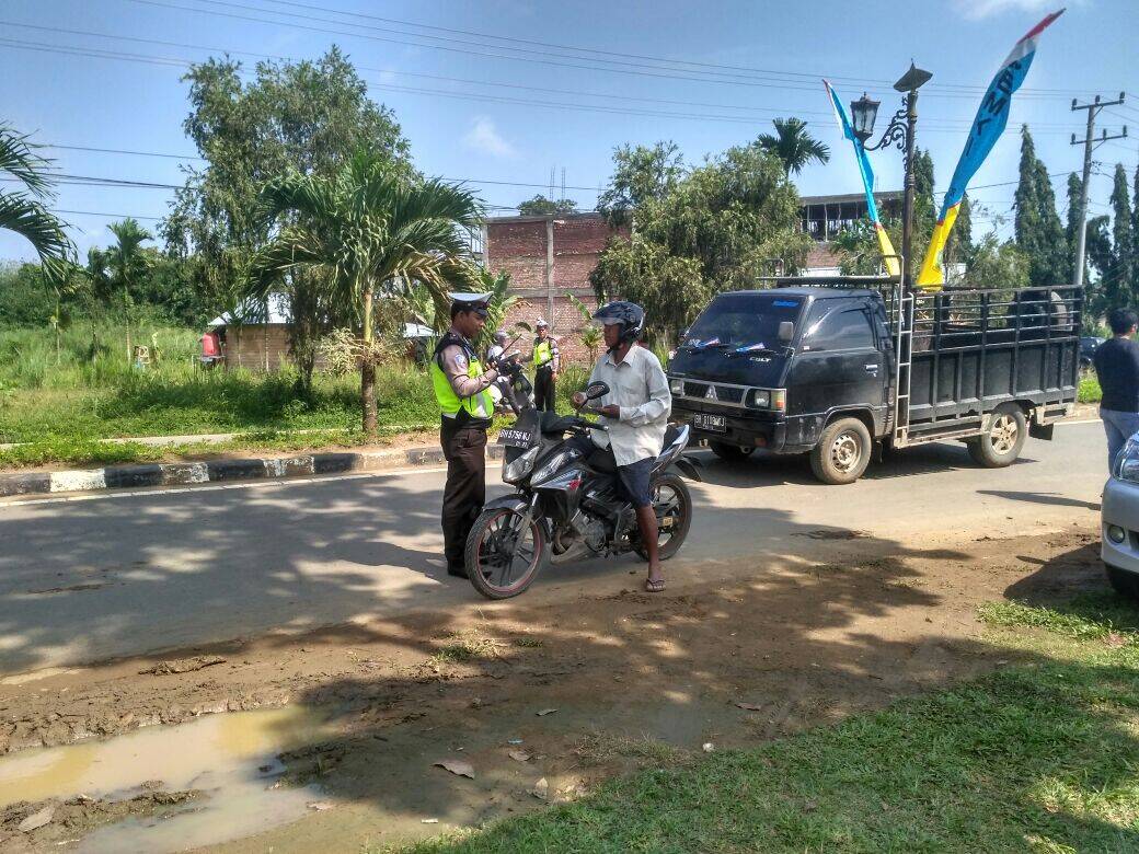 Razia di KTL, 20 Pengendara Di Tilang