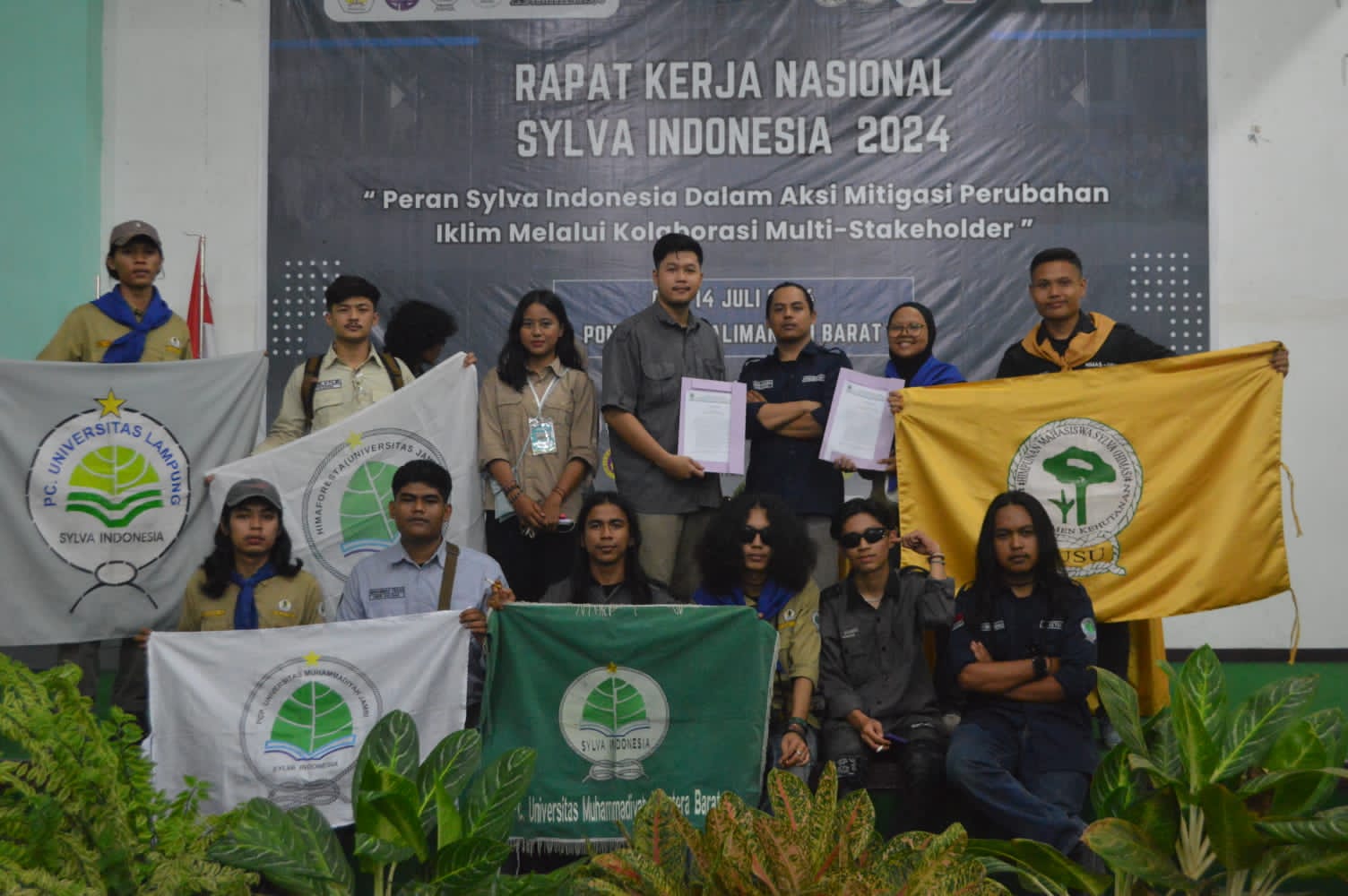 Rektor Dukung Penuh PCP Sylva UM Jambi di Kegiatan Nasional