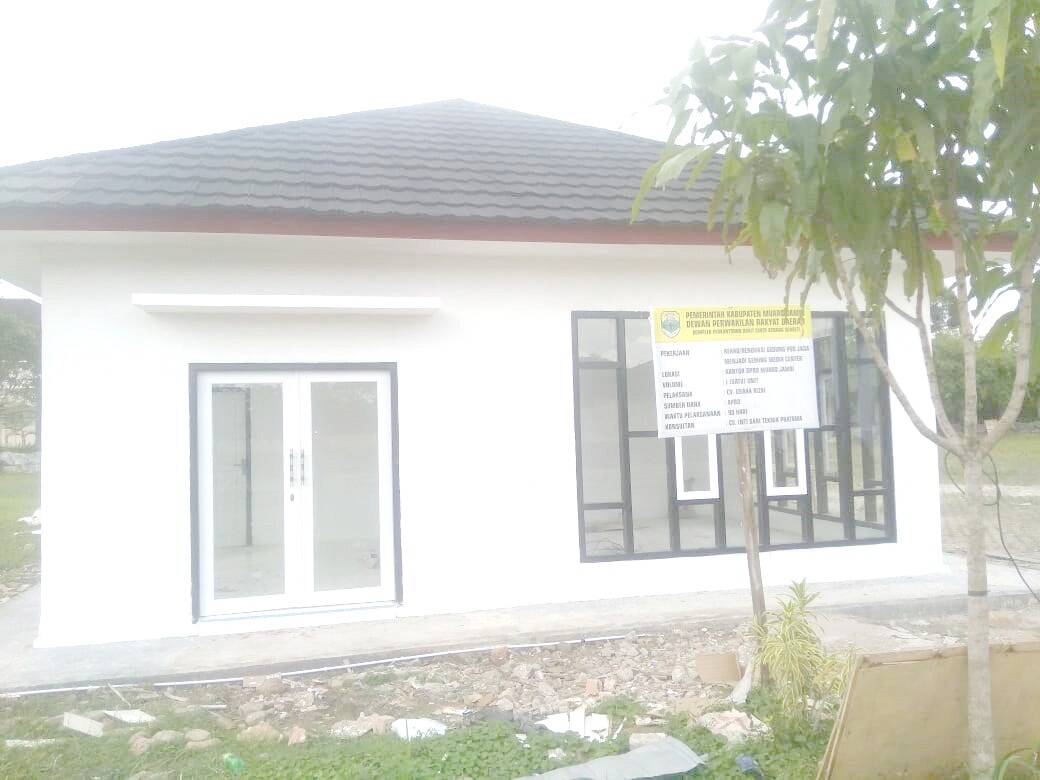 Renovasi Pos Penjaga Menjadi Gedung Media Center Diduga di Mark Up