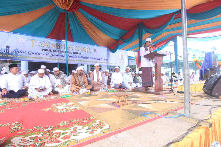Ribuan Jemaah Tumpah Ruah Hadiri Haul Syekh Abdul Qadir Al-Jailany