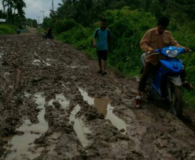 Ruas Jalan Teluk Nilau-KM 91 Dianggarkan Pemprov