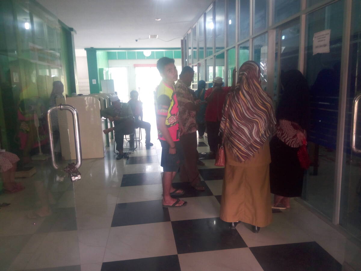Rumah Sakit Sudah Seperti Pasar