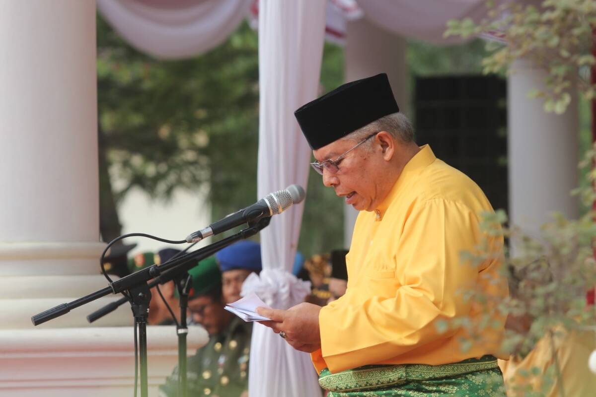 Safrial Harap Tanjab Barat Makin Maju Diusia ke 54 Tahun