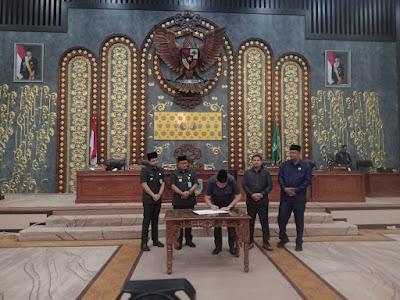 Sahkan Tiga Ranperda Prioritas, Ketua DPRD Sebut Beri Dampak Kemajuan Kota