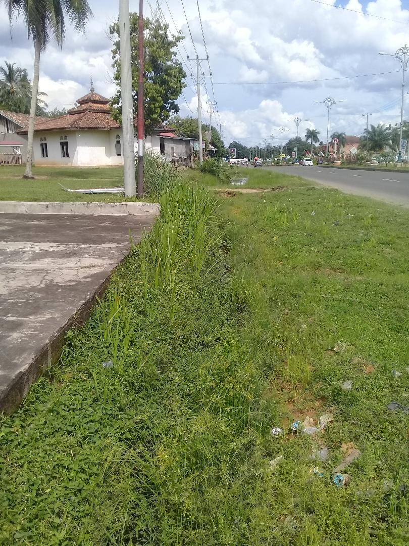 Saluran Drainase Jalan Dua Jalur Kota Tebo Bakal di Normalisasi