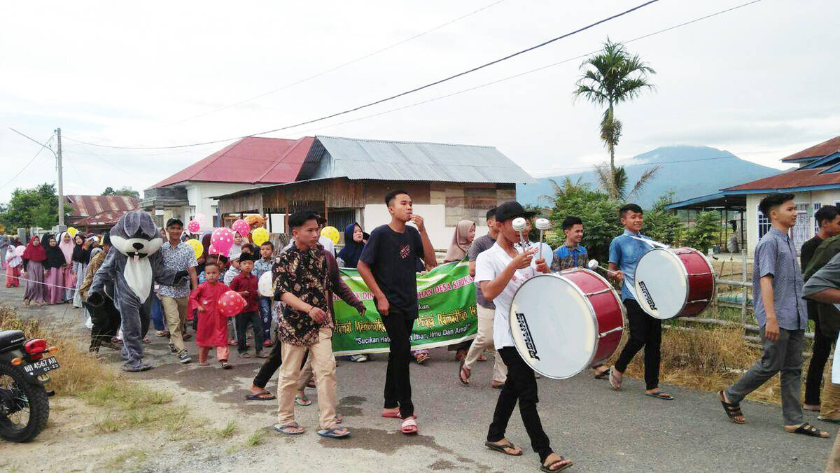 Sambut Ramadhan, Pemuda Sebukar Masih Lakukan Pawai Ta&#8217;aruf