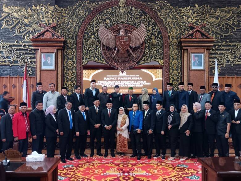 Samsul Riduan Resmi Sebagai Waka DPRD Provinsi Jambi
