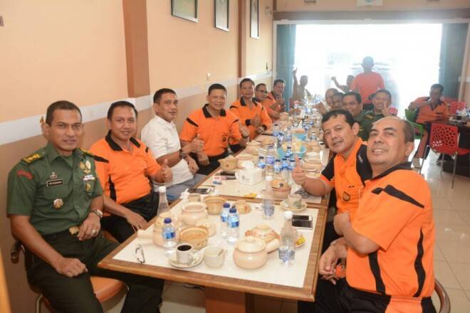 Sarapan Bareng, Kapolda dan Danrem Bahas Situasi Kamtibmas Jambi