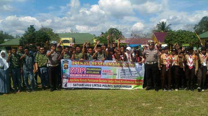 Sat Lantas Sarolangun Gencar Lakukan Sosialisasi Ops Keselamatan