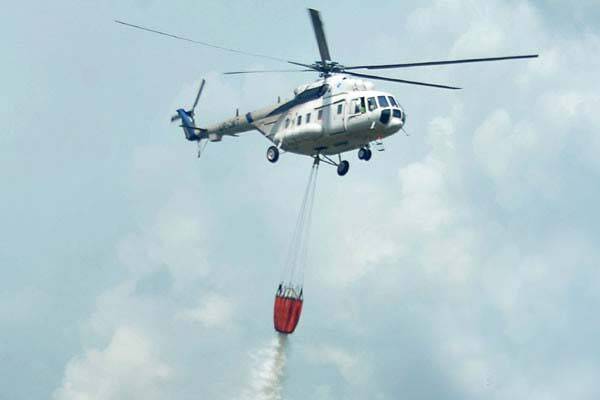 Satgas Karhutla Minta Tambah Helikopter