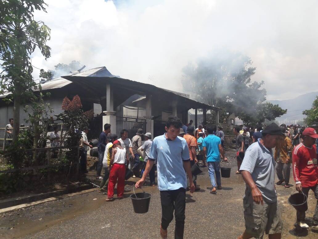 Sebuah Rumah Dilalap si Jago Merah, Diduga Korsleting Listrik