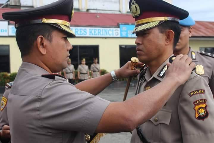 Sejumlah Penjabat Dipolres Kerinci, Diganti