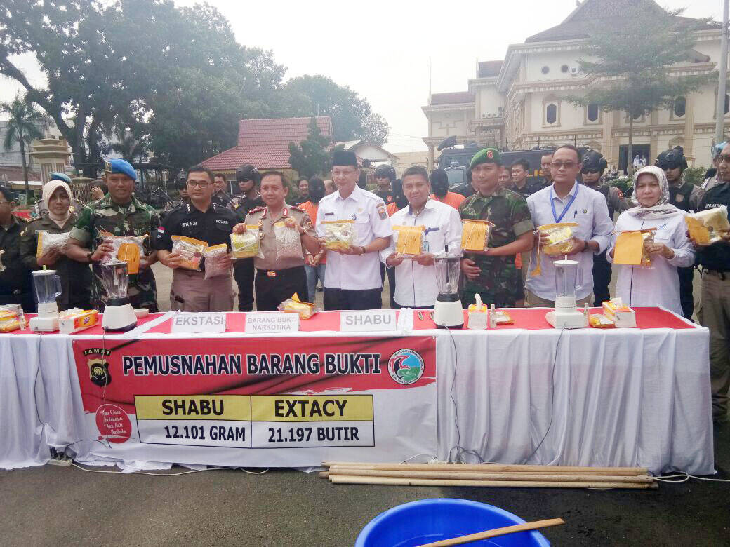 Sekda Apresiasi Kinerja Polda Berantas Narkoba