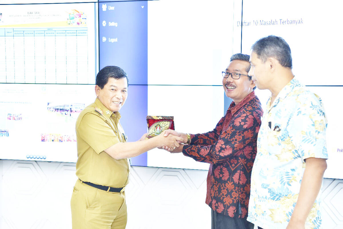 Sekda Budidaya Sambut Kunker DPRD Kabupaten Temanggung.