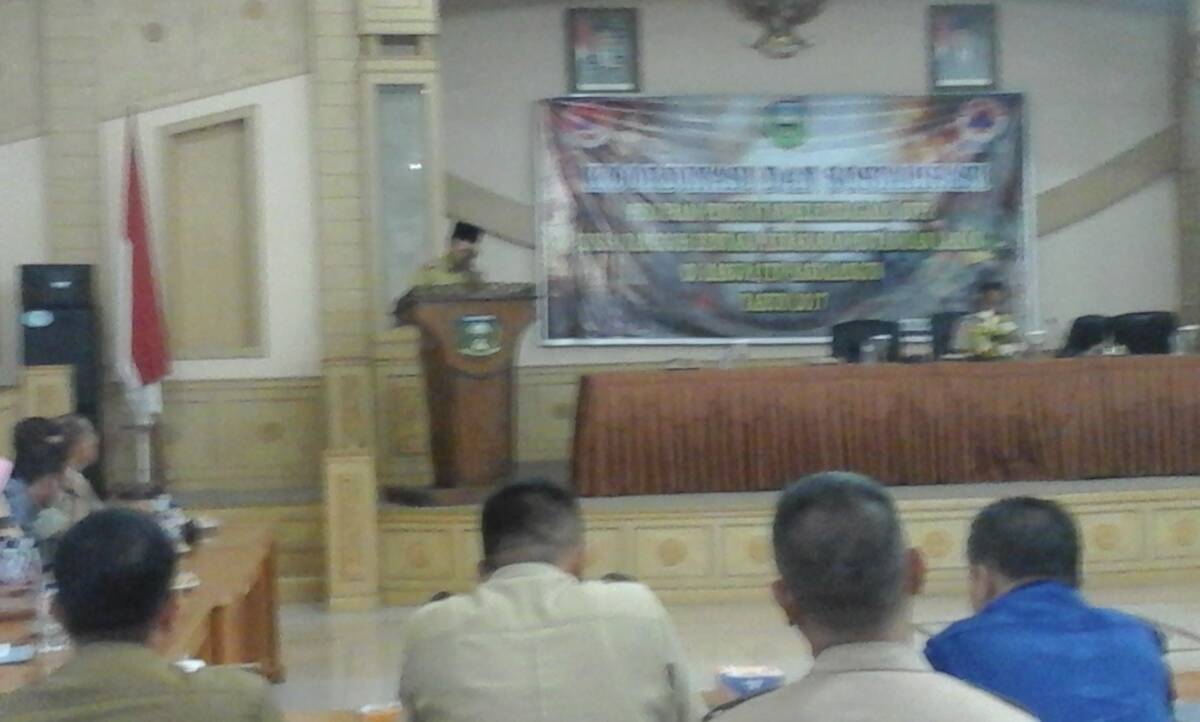 Sekda Buka Acara Program Penguatan Kelembagaan BNPB