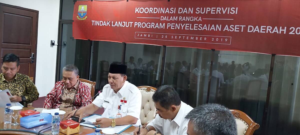 Sekda Dianto Minta Pemkab Kerinci Tegas Dalam Penyerahan Aset Ke Pemkot Sungai Penuh