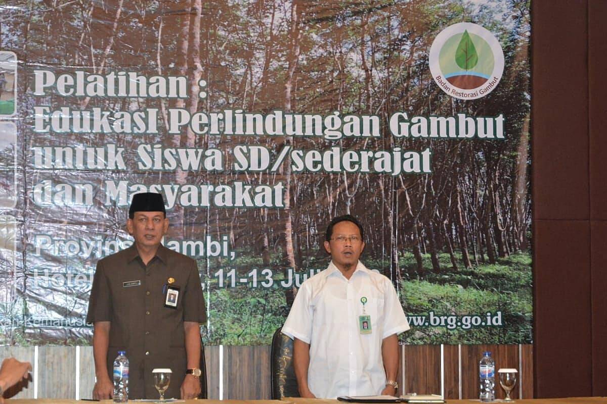 Sekda, M Dianto : Peran Masyarakat Sangat Dibutuhkan Dalam Restorasi Gambut