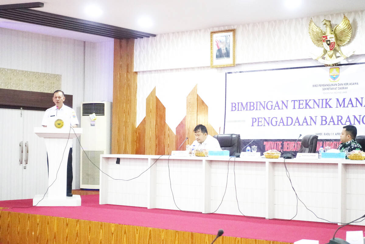 Sekda Minta Opd Ikuti Aturan Dalam Pengadaan Barang Dan Jasa