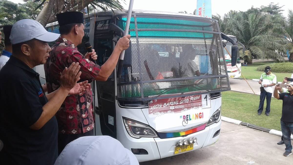 Sekda: Pemda Sangat Mengapresiasi Layanan Mudik Gratis PTPN VI
