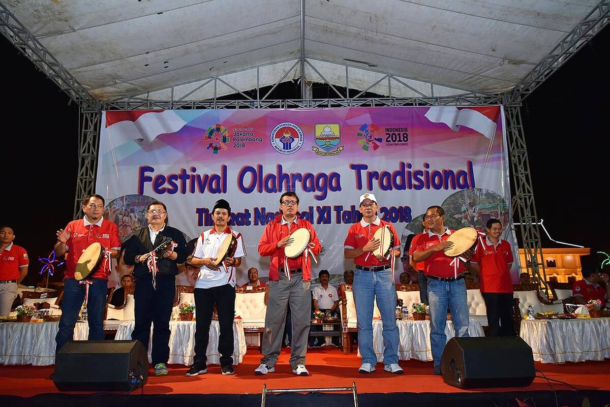 Sekda : Pemprov Dukung Pelestarian Olahraga Tradisional Dan Liga Santri
