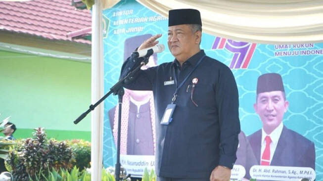 Sekda Pimpin Upacara HAB ke-79 di Kota Jambi