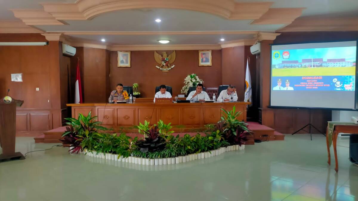 Sekda Tanjabtim Buka Sosialisasi Pilkades 2022