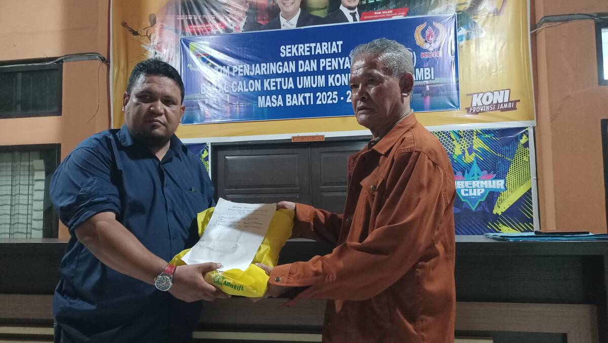 Sekretaris Sebut Ketua TPP Calon Ketum KONI Jambi Tabrak Aturan, Paksa Loloskan Kandidat yang Tak Penuhi Syarat