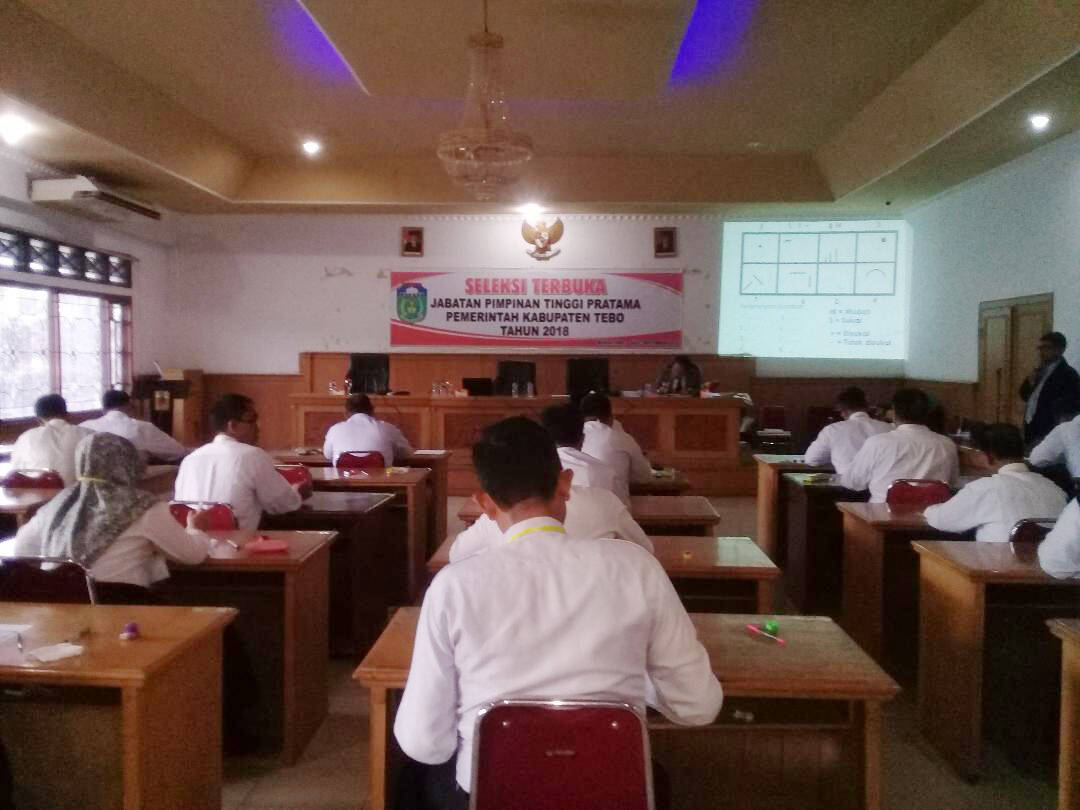 Seleksi Lelang Jabatan Terbuka, Semua Peserta Dari Internal Tebo